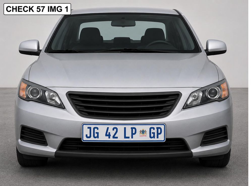 Checking a vehicle's registration plates and paperwork against its eNaTIS registration details